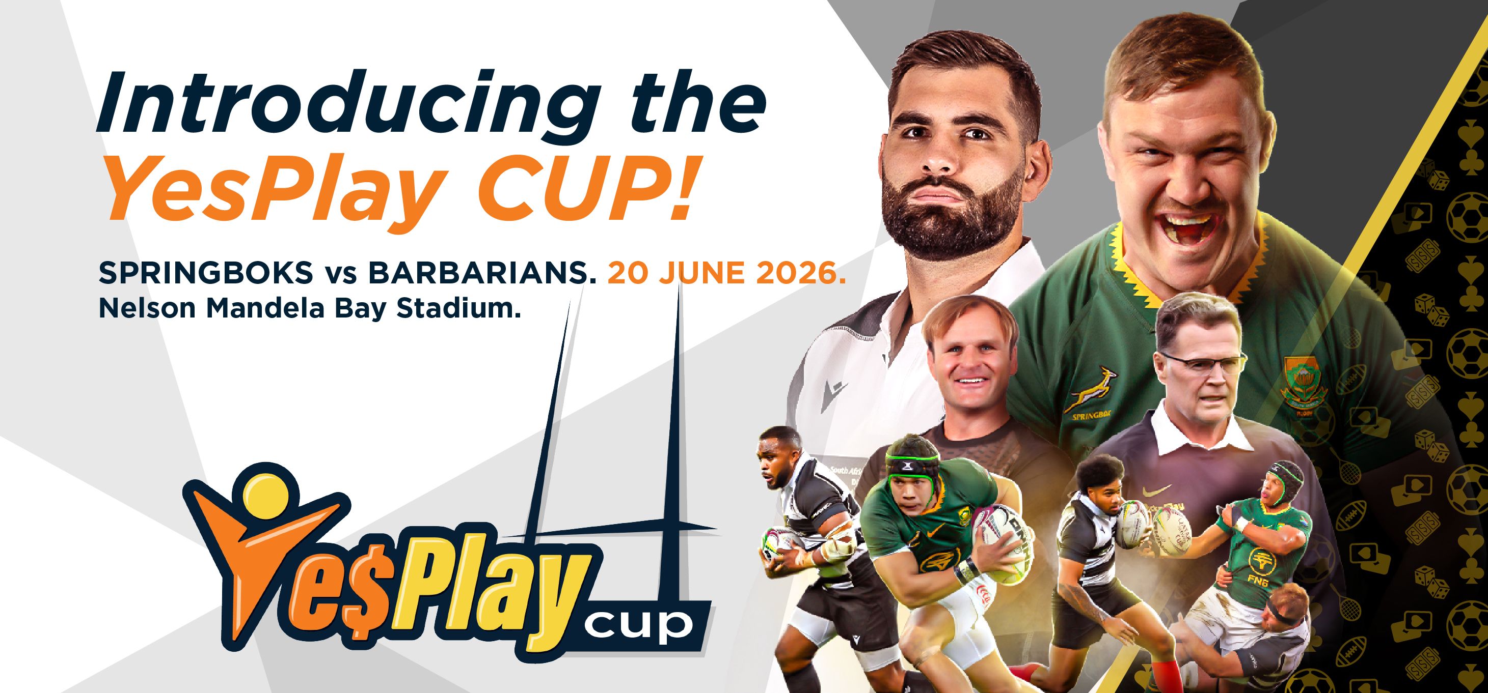 Barbarians vs Springboks in Gqeberha
