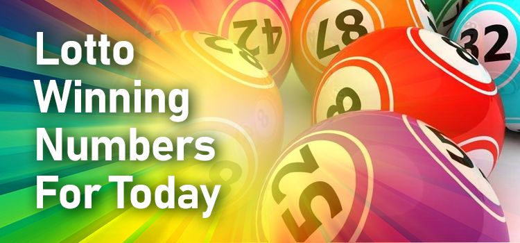 Today winning numbers Lottery winning numbers for today